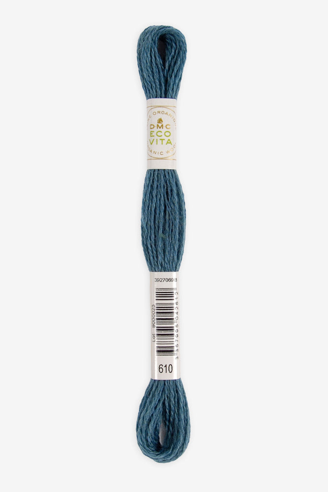 DMC Eco Vita Organic Wool Thread 16m Ocean Indigo