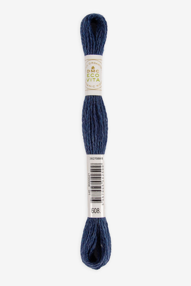 DMC Eco Vita Organic Wool Thread 16m Navy Indigo