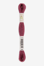 DMC Eco Vita Organic Wool Thread 16m Hydrangea Cochineal