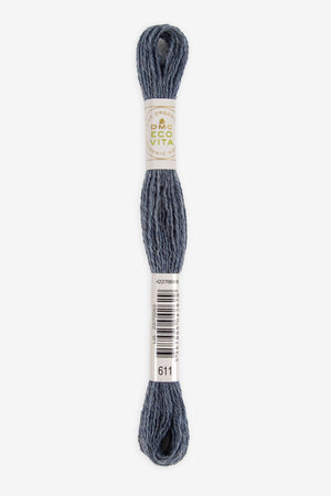 DMC Eco Vita Organic Wool Thread 16m Cloud Indigo