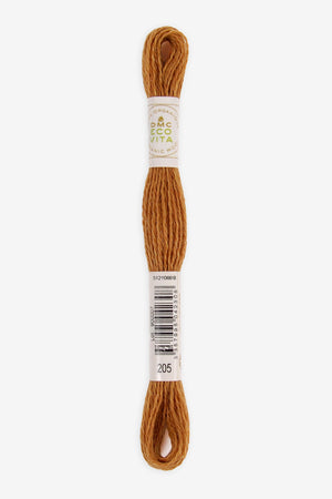 DMC Eco Vita Organic Wool Thread 16m Cinnamon Rhubarb