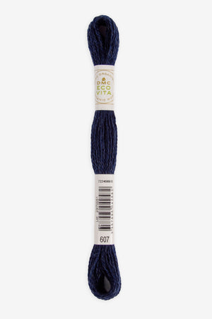 DMC Eco Vita Organic Wool Thread 16m Night Indigo