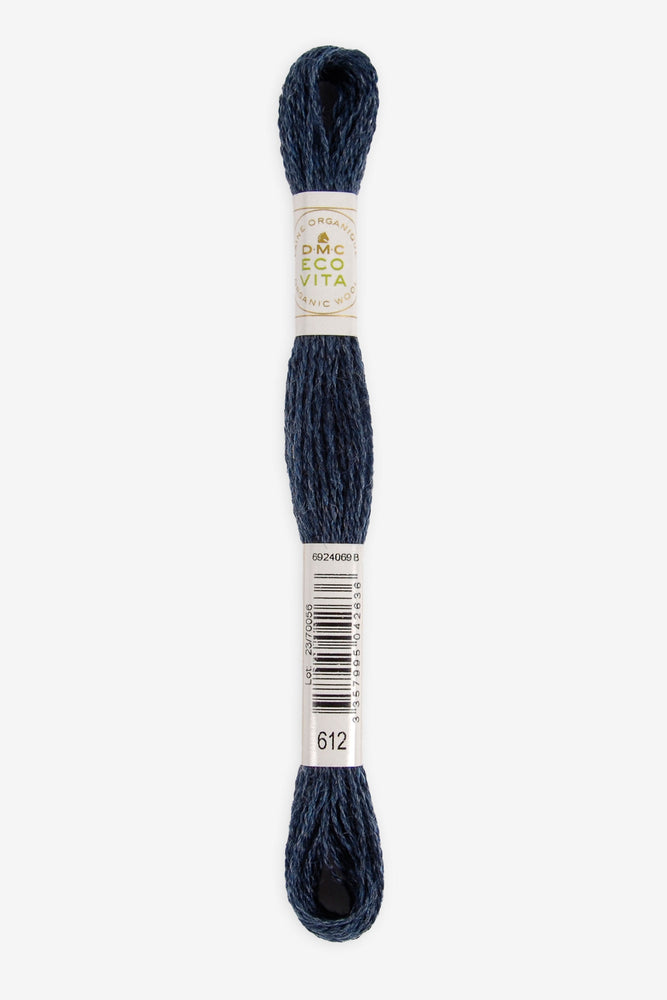DMC Eco Vita Organic Wool Thread 16m Storm Indigo