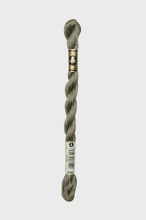 Cotton Pearl #5 Skein 0640 Grey Cobblestone