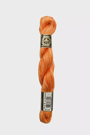 Colour Variations Cotton Pearl #5 Skein 4124 Pumpkin Spice