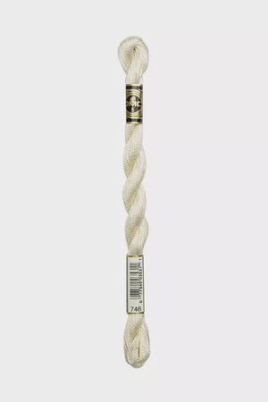 Cotton Pearl #5 Skein 0746 Pearlescent Vanilla