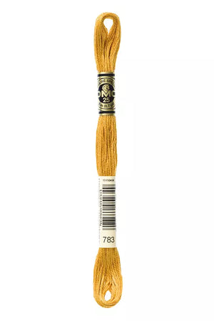 STRANDED COTTON 8M SKEIN Old Gold
