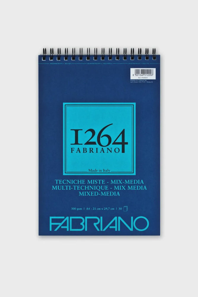 Fabriano 1264 Mixed Media Pad 300GSM A4 30 Sheets
