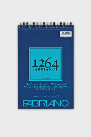 Fabriano 1264 Mixed Media Pad 300GSM A4 30 Sheets
