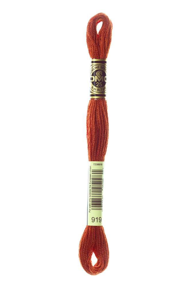 STRANDED COTTON 8M SKEIN Red Copper