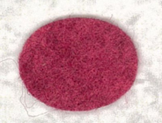 Wool Blend Felt 12"x 9" - Ruby Red Slippers