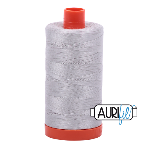 Aurifil 50 Wt 100% Cotton 1300m - 2615 Aluminium