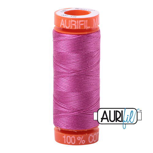 Aurifil 50 Wt 100% Cotton 200m - 2588 Light Magenta