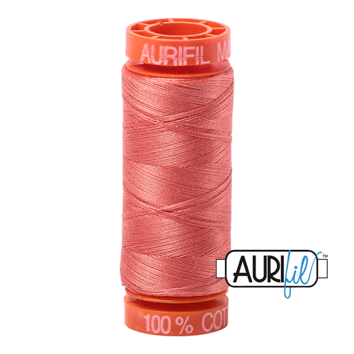 Aurifil 50 Wt 100% Cotton  200m - 6729 Tangerine Dream