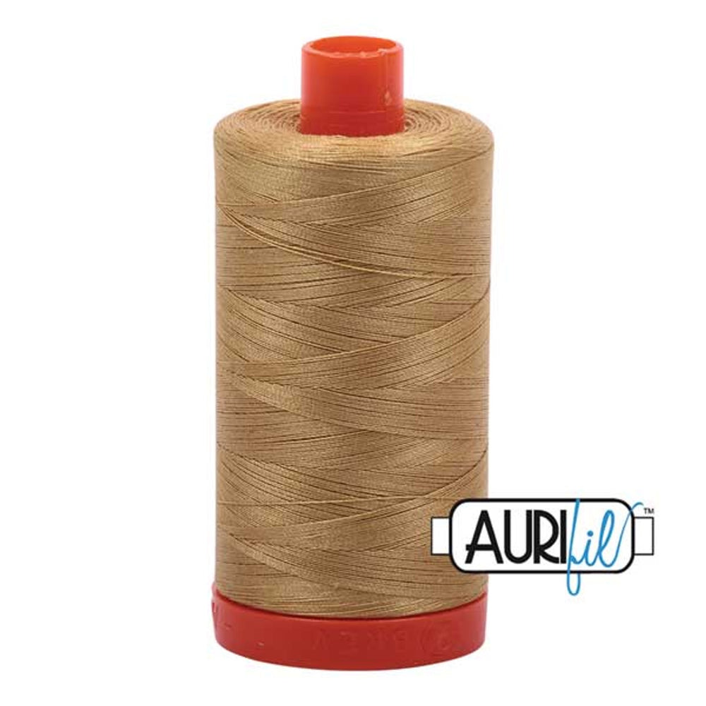 Aurifil 50 Wt 100% Cotton 1300m - 2920 Light Brass