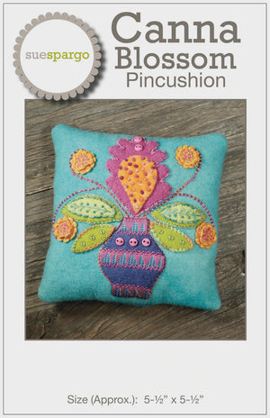 
            
                Load image into Gallery viewer, Canna Blossom Pincushion Pattern
            
        