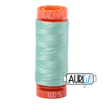 Aurifil 50 Wt 100% Cotton  200m - 2835 Medium Mint
