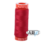 Aurifil 50 Wt 100% Cotton 200m - 2250 Red
