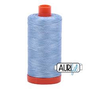 Aurifil 50 Wt 100% Cotton 1300m - 3770 Stone Washed Denim