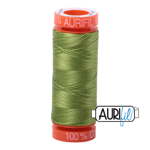 
            
                Load image into Gallery viewer, Aurifil 50 Wt 100% Cotton  200m - 2888 Fern Green
            
        