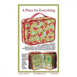 By Annie Pattern - A Place For Everything