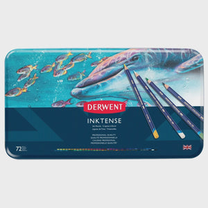 Derwent Inktense Pencil Tin 72pc