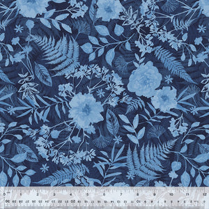 Flower Press - Navy