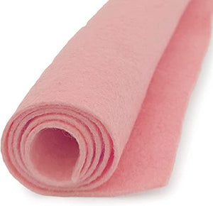 Wool Blend Felt - Pink 12" X 18" NA