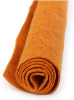 Wool Blend Felt - Pumpkin Spice 12" x 18" NA