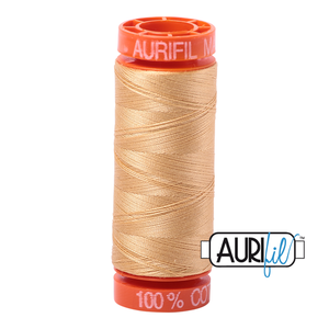 
            
                Load image into Gallery viewer, Aurifil 50 Wt 100% Cotton  200m - 5001 Ocher Yellow
            
        