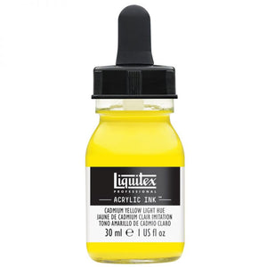 
            
                Load image into Gallery viewer, Liquitex Acrylic Ink 30ml Cadmium Yellow Light Hue
            
        