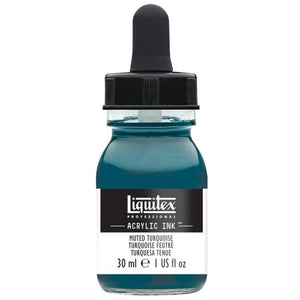 Liquitex Acrylic Ink 30ml Muted Turquoise