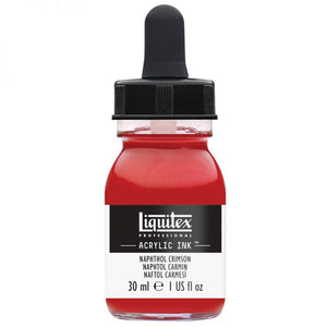 Liquitex Acrylic Ink 30ml Napthol Crimson