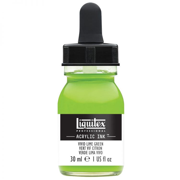 Liquitex Acrylic Ink 30ml Vivid Lime Green