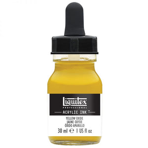 
            
                Load image into Gallery viewer, Liquitex Acrylic Ink 30ml Yellow Oxide
            
        