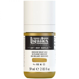 Liquitex Soft Body Acrylic 59ml Iridescent Bright gold