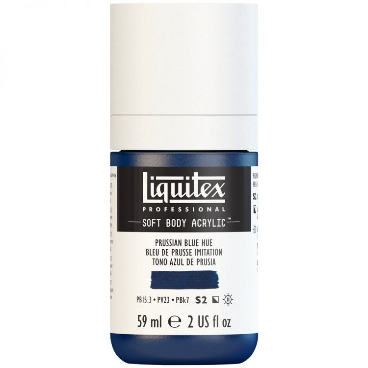 
            
                Load image into Gallery viewer, Liquitex Soft Body Acrylic 59ml Prussian Blue Hue
            
        
