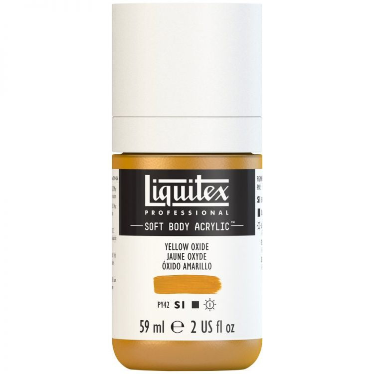 
            
                Load image into Gallery viewer, Liquitex Soft Body Acrylic 59ml Yellow Oxide
            
        