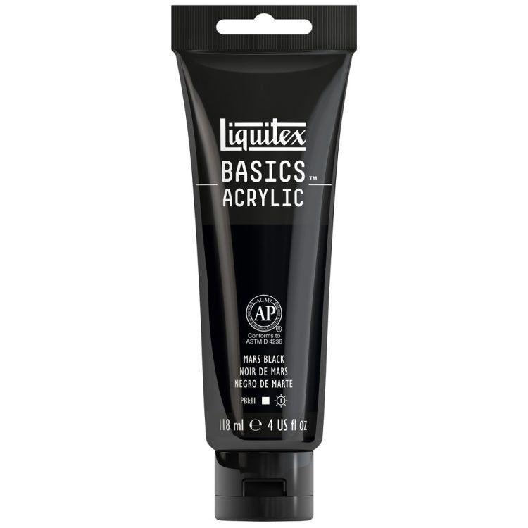 Liquitex Basics Acrylic 118ml Mars Black