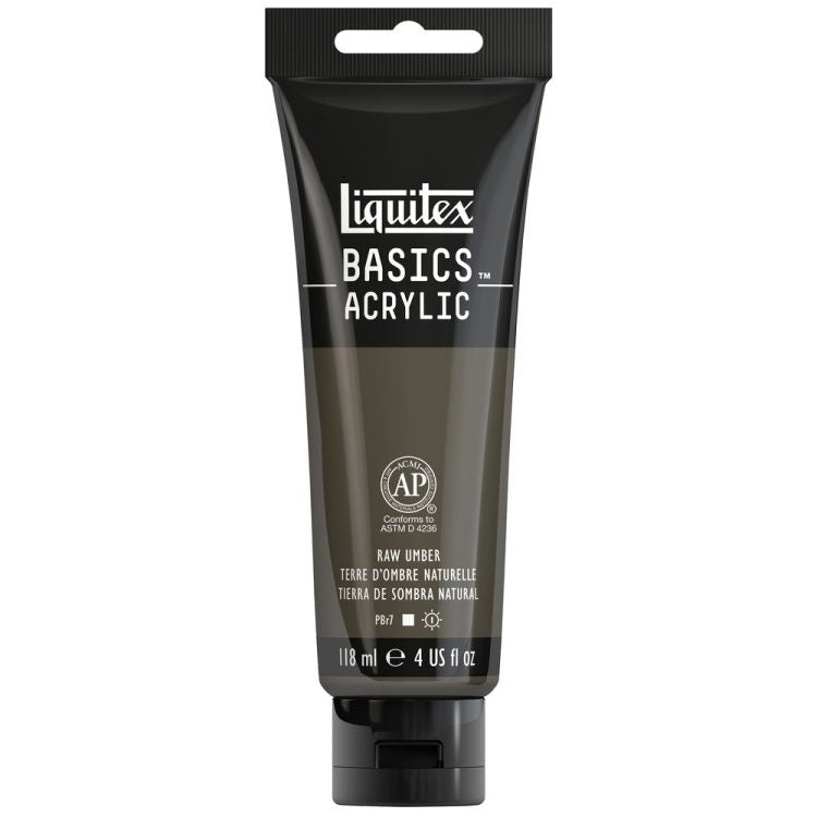 Liquitex Basics Acrylic 118ml Raw Umber