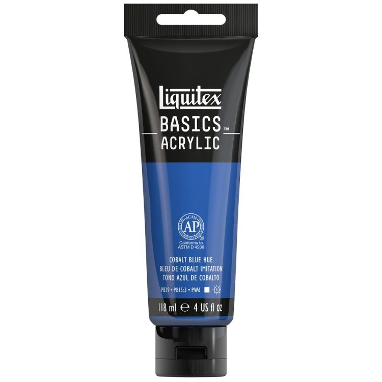 Liquitex Basics Acrylic 118ml Cobalt Blue Hue