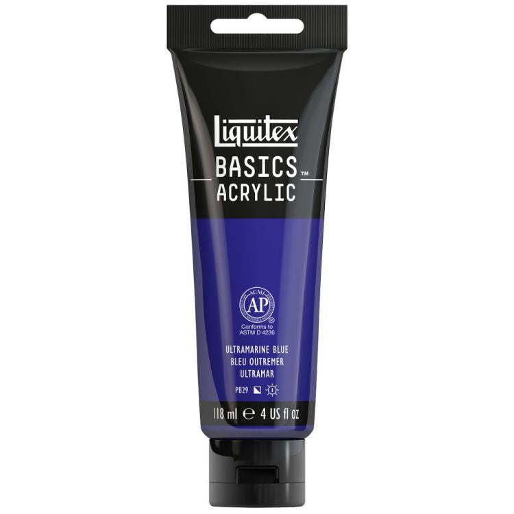 Liquitex Basics Acrylic 118ml Ultramarine Blue