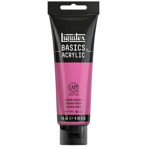 Liquitex Basics Acrylic 118ml Medium Magenta