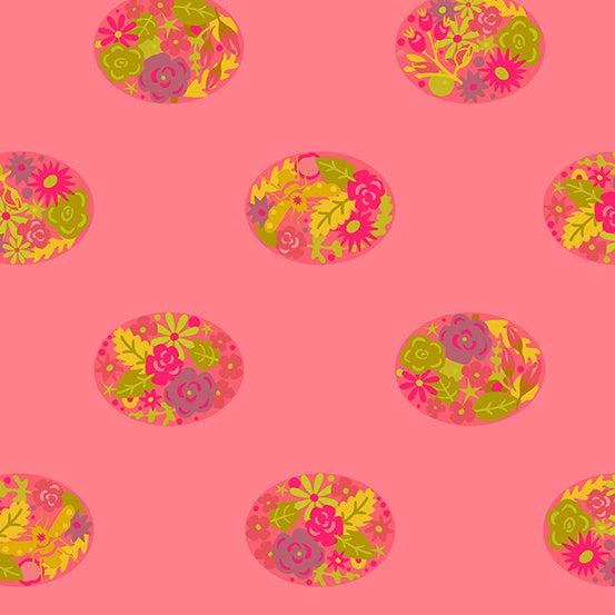 
            
                Load image into Gallery viewer, Floral Dot - Salmon
            
        