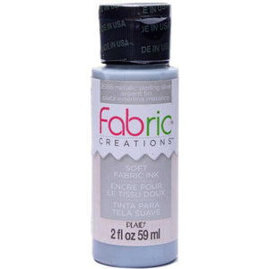 Fabric Creations Soft Fabric Ink 59ml Metallic Silver