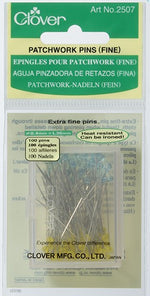 Clover Patchwork Pins - 100 Fine Pins