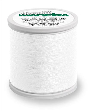 Madeira Aerofil 40wt 100% Polyester 400m - 8011 White