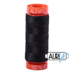 Aurifil 50 Wt 100% Cotton  200m - 4241 Very Dark Grey
