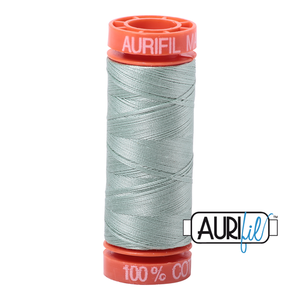 
            
                Load image into Gallery viewer, Aurifil 50 Wt 100% Cotton  200m - 5014 Marine Water
            
        