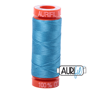 Aurifil 50 Wt 100% Cotton 200m - 1320 Bright Teal